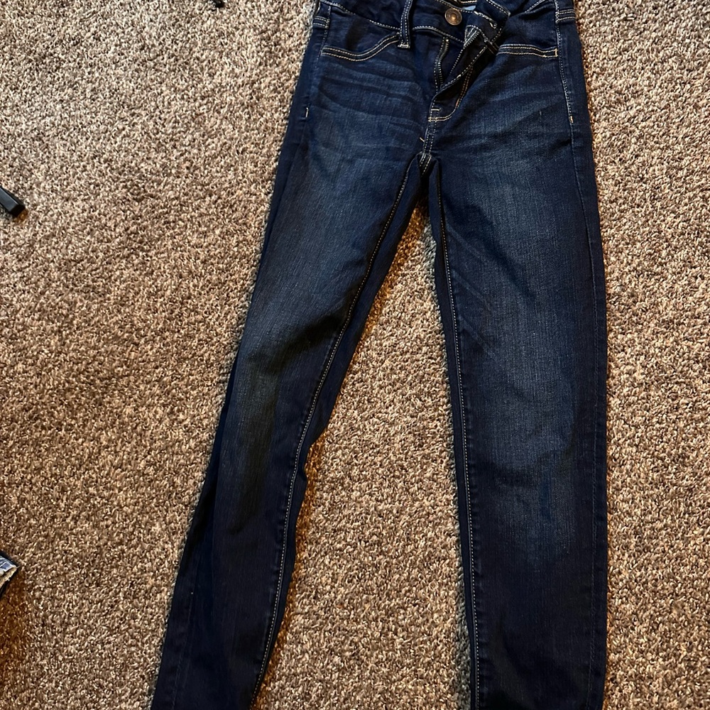 American Eagle Outfitters Dark Indigo Jeans 00P